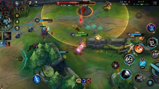 WILD RIFT - LEE SIN DON'T WANT TO JUNGLE ANYMORE смотреть онлайн
