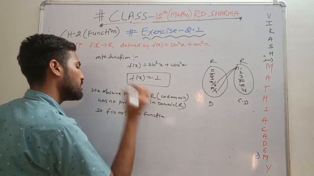 R D Sharma Class 12th Ex.2.1 Solutions | Chapter -2 (Function)|From Q.5(X) to Q.7 in detail. смотреть онлайн
