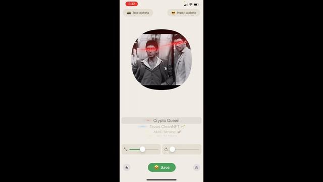TUTORIAL: HOW TO PUT LASER EYES ON IPHONE AND ANDROID FOR FREE, NO PC OR PHOTOSHOP #BITCOINTO100K