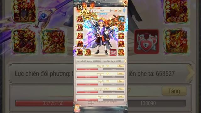 Yong Heroes - Review Acc Kelvin Top 1 S643 Vip 13 Lực chiến 885M смотреть онлайн