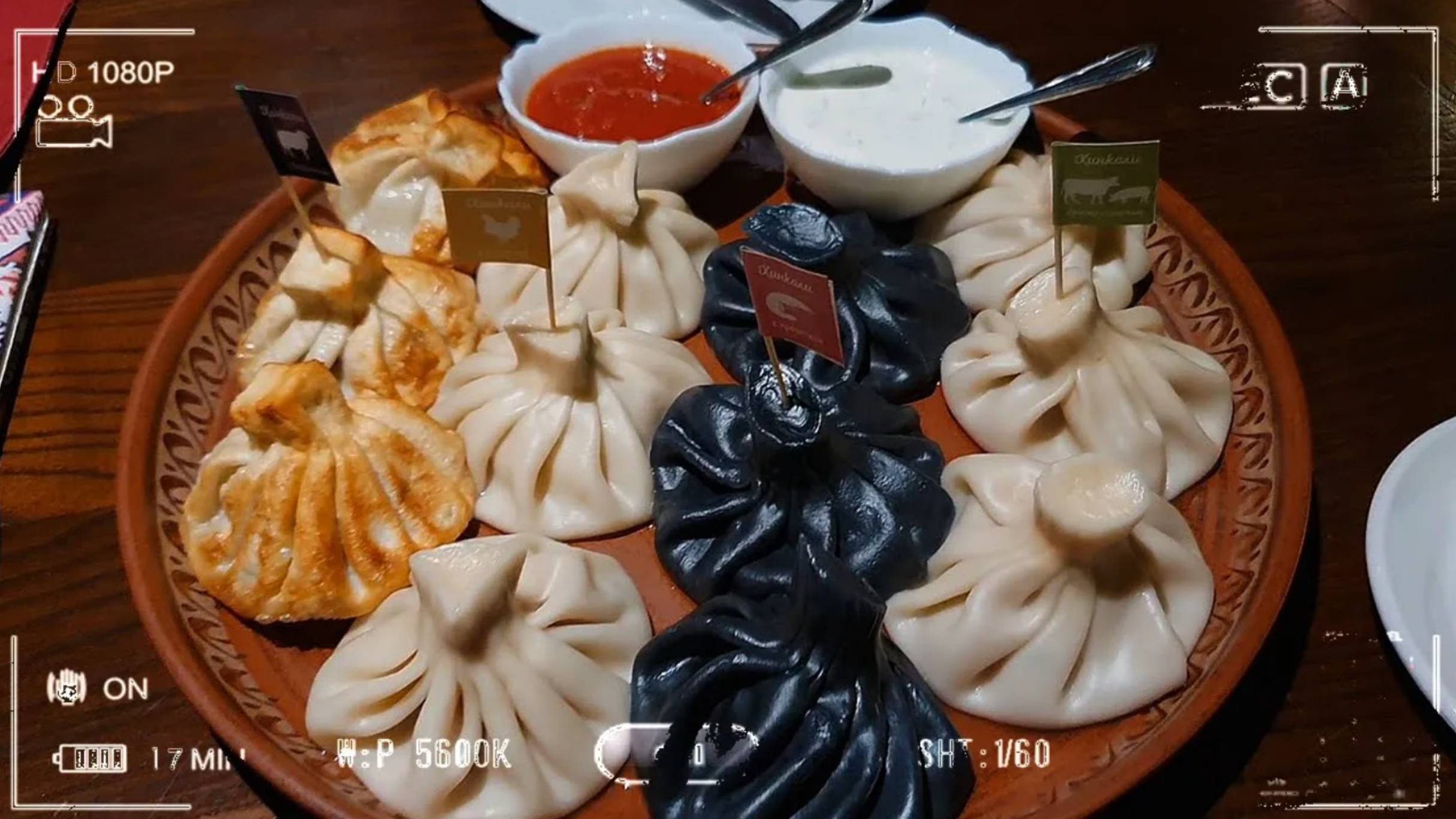 Сет самых вкусных хинкалей / Необычное хачапури и чудесный чай  / Обзор грузинского ресторана САЦИВИ