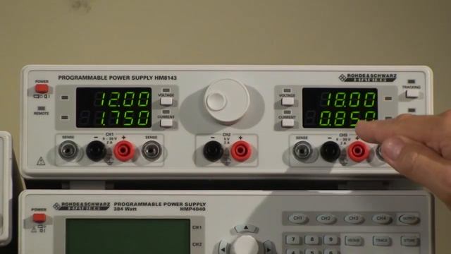 HAMEG® HM8143 Programmable Power Supply смотреть онлайн