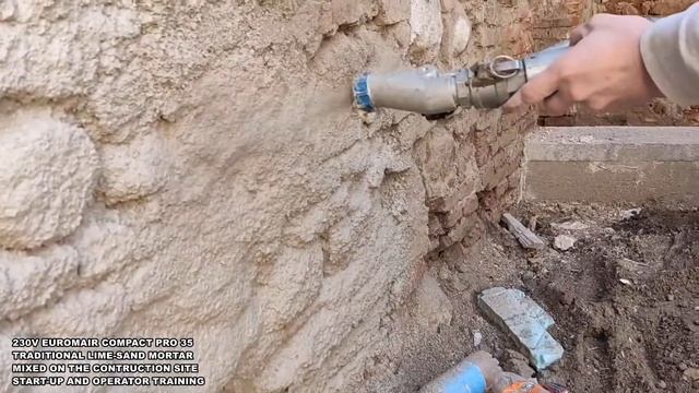 Traditional lime-sand mortars? Use EUROMAIR COMPACT-PRO 35 смотреть онлайн