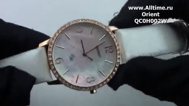 Женские японские наручные часы Orient QC0H002W