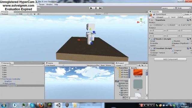 3 урок по unity3d смотреть онлайн