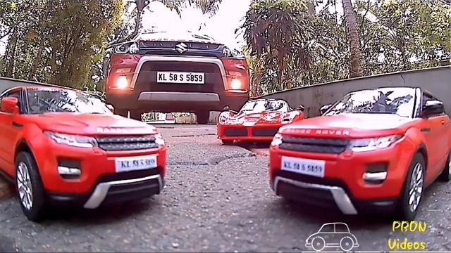 Vitara Brezza vs Range Rover vs Ferrari 😜 смотреть онлайн