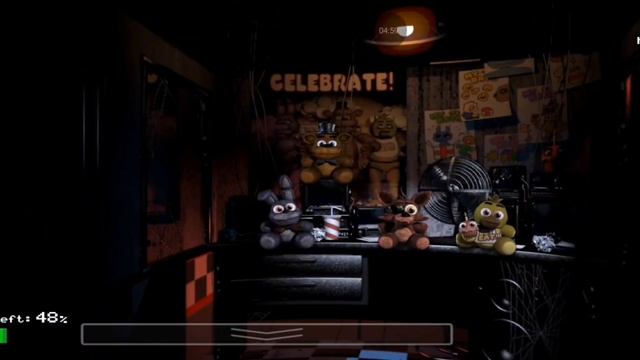 Пять ночей у Фредди #2 первая активность