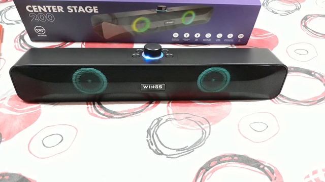 Wings Centerstage 200 True Wireless Bluetooth 5.0 Soundbar With16 W Output Unboxing & Sound Test смотреть онлайн