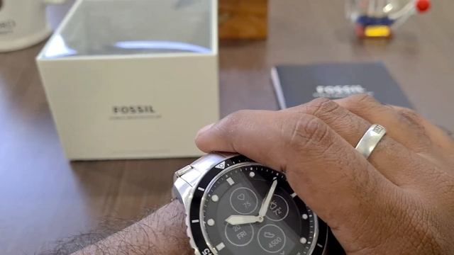 FOSSIL Fb 01-FTW7016 Hybrid Smartwatch Unboxing & Review #Fossil #Hybrid #Smartwatch