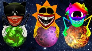 МЫ НАШЛИ ПЛАНЕТА РАДУЖНЫЙ ШИН СОНИК МУЛЬТЯШНЫЙ КОТ ХОРРОР СОЛНЦЕ СПРУНКИ ПОЖИРАТЕЛЬ Tapes Gmod