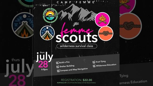 Femme Scouts: Wilderness Survival Class смотреть онлайн