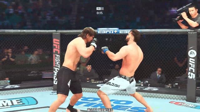 "UFC 51" Andrei Arlovski Vs. Andrei Arlovski : EA Sports UFC 5 Simulations : UFC 5 Gameplay (PS5) смотреть онлайн