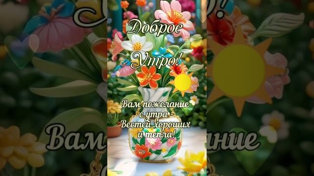 Даю установку на хорошее настроение💖😊 Доброе утро💗💗💗
