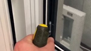 Лучшая москитная сетка на алюминиевые окна AlumSN /// Обзор решения и установка.