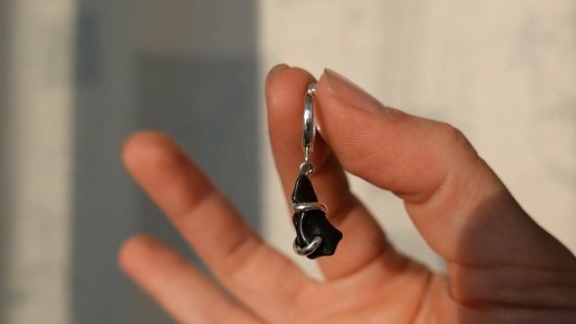 Iron meteorite, meteorite earrings смотреть онлайн