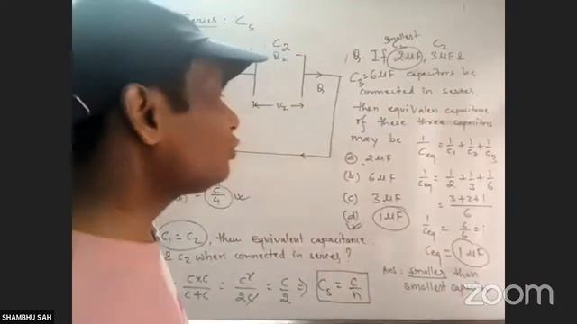 SHAMBHU SAH: Capacitor: L2: Entrance Preparation: CEE, BE, NEET смотреть онлайн