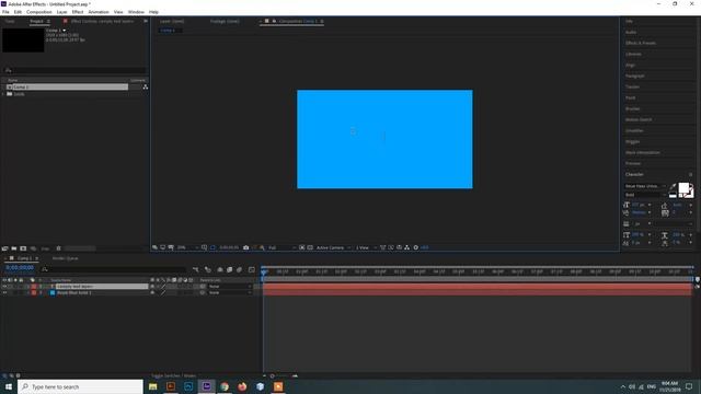 How to give Drop shadow in After Effect смотреть онлайн