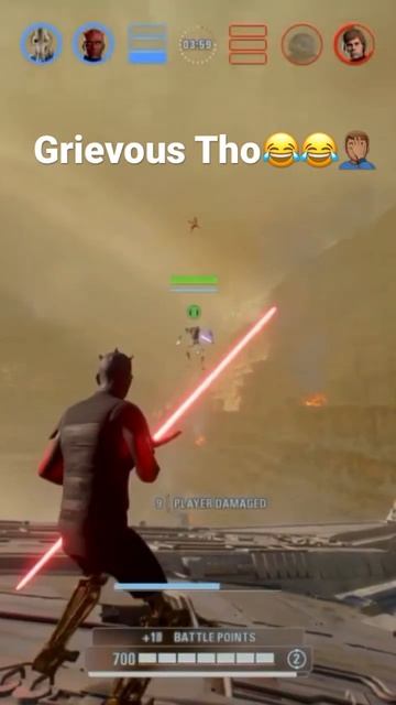 Star Wars Battlefront II Darth Maul Throws Luke😂😂🤦🏽♂️ #darthmaul #luke #lukeskywalker #kenobi смотреть онлайн
