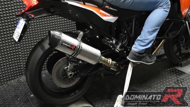 KTM 1290 Super Adventure 💥 Dyno & Flames 🔥 Pure Sound 🔊 DOMINATOR 🎧 🇵🇱 ⚡ Exhaust Sound Compilations