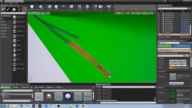 Building spline railroad in UE4 with MSS v1.3 смотреть онлайн