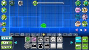 Как делать бегающие за вами предметы в Geometry dash