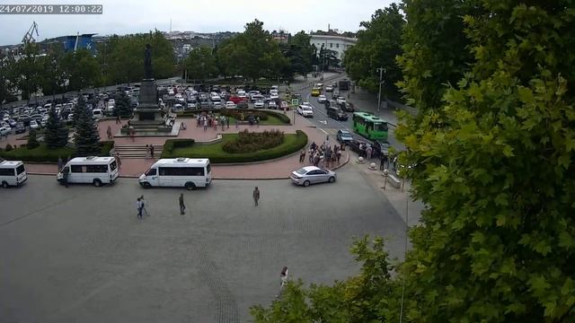 пл. Нахимова - ул. Ленина.24 июля 2019 года