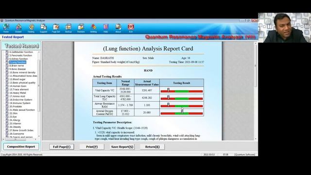 Quantum Resonance Magnetic Analyzer By DR. ASHISH SARATHE SIR смотреть онлайн