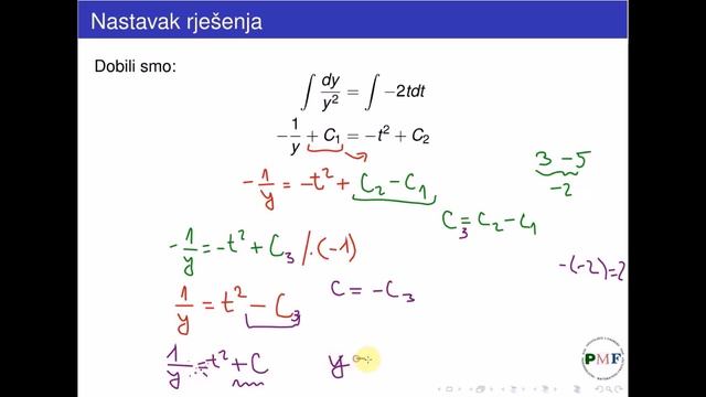 3.2. Metoda separacije varijabli (1. dio) смотреть онлайн