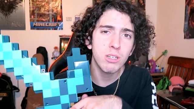 Mira mi Espada y Pico de diamante Transformable de MINECRAFT 2017 смотреть онлайн