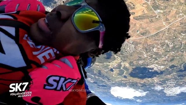 Tandem Skydive Salto de Paraquedas Algarve Jessica смотреть онлайн