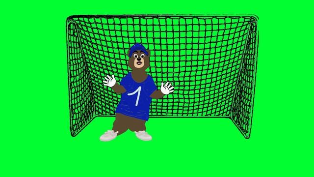 Bear Green Screen│Motion Graphic Transitions│Green Screen│OBS смотреть онлайн