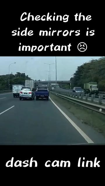 Checking the side mirrors is important 😣 смотреть онлайн