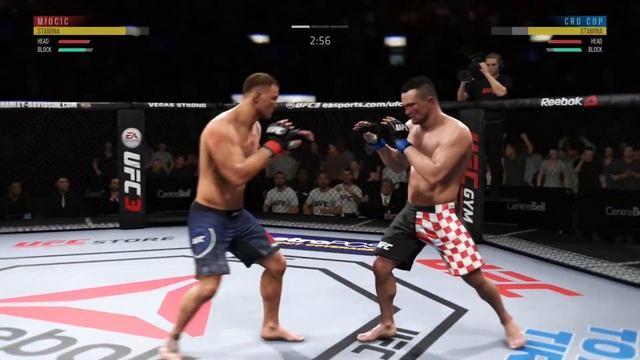 UFC 3 heavyweight xbox one x online ranked match KO смотреть онлайн