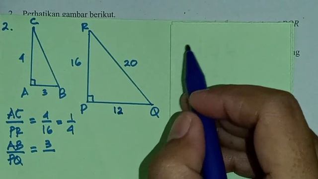 latihan 4.4 halaman 255 nomor 2, matematika kelas 9 bab 4, kesebangunan 2 segitiga смотреть онлайн