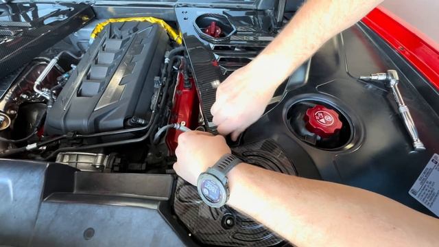 More C8 corvette engine bay mods! смотреть онлайн