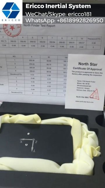 Shipment For 3 Axis FOG North Finder~ #shorts