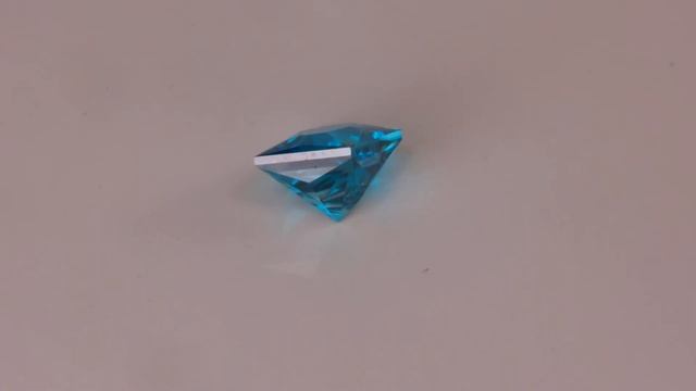 Rectangular Brilliant Blue Zircon 1.34 Carats смотреть онлайн
