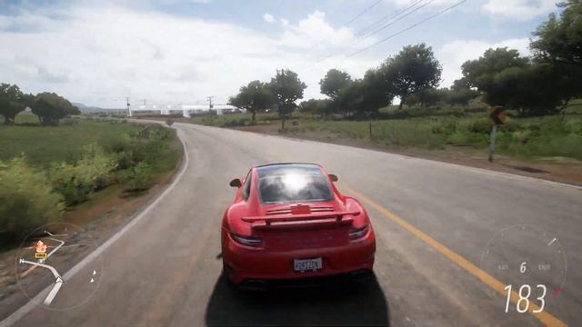 Forza Horizon 5. Porsche 911 Turbo S 2014. Realistic Driving