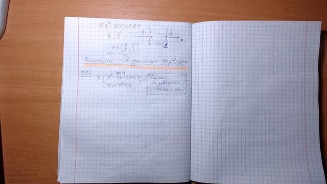 № 29, 20.10.21 9М алгебра, "Системи квадратних нерівностей" смотреть онлайн
