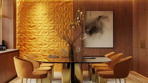 35 современных идей дизайна стеновых панелей для интерьера с художественным акцентом