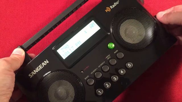 Sangean HDR-16 AM FM HD Radio Evening MW смотреть онлайн