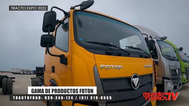 Tracto camiones USA y sus grandes ofertas en sus modelos Foton. смотреть онлайн