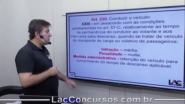 Das Infrações | (Art. 220 ao 255) - CTB - Aula 57/60 смотреть онлайн