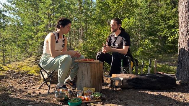 БОЛЬШОЙ ТЕСТ НОЖЕЙ I Готовим на природе смотреть онлайн