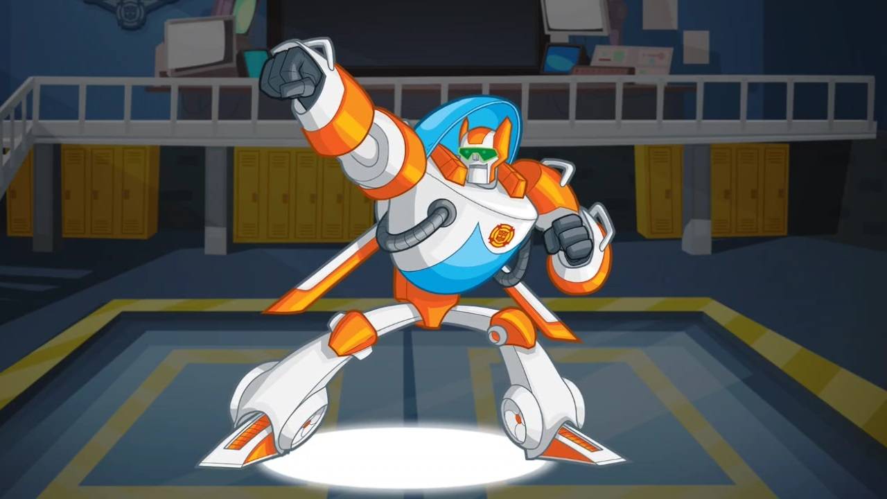 Мультфильм Трансформеры Автоботы Спасатели | Блэйдз спасает людей из зоны извержения вулкана смотреть онлайн