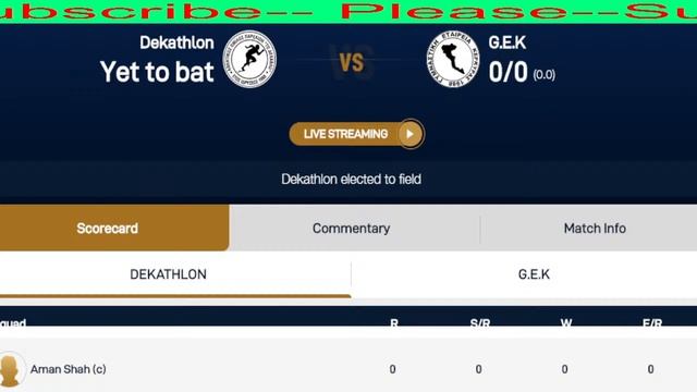 Dekathlon Vs G.E.K, DEK VS GEK, Match 1, Fan Code ECS Greece T10 Live Score Streaming 2021 смотреть онлайн