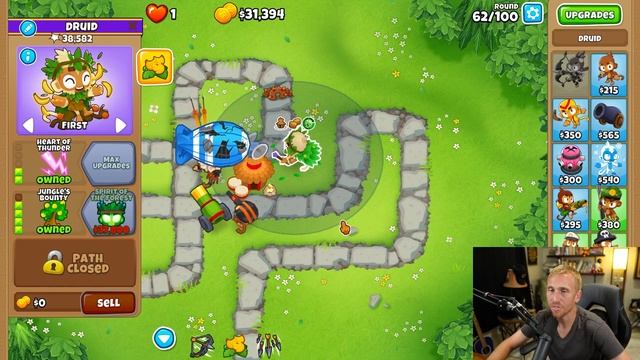 Monkey Meadow CHIMPS - Bloons TD 6 смотреть онлайн