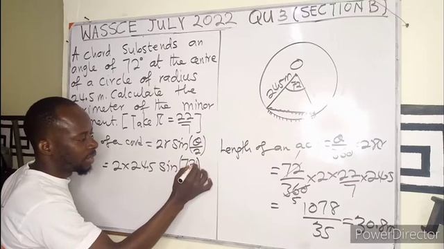 WASSCE June 2022 || Essay-type Question No. 3 || on the Perimeter of a Segment смотреть онлайн