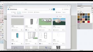 SketchUp.Как сделать быстро комнату.Урок:2