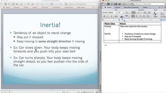 Gravity and Inertia Notes смотреть онлайн